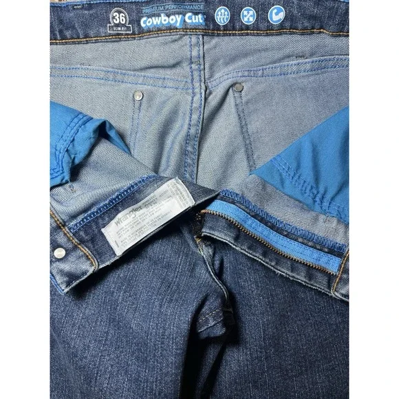 Wrangler Jeans Men 30x30 Premium Performance Cowboy Cut Western‎ Rodeo - Picture 7 of 8